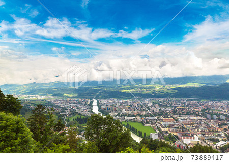 Panoramic view of Innsbruck Panoramic view of Innsbruck 73889417