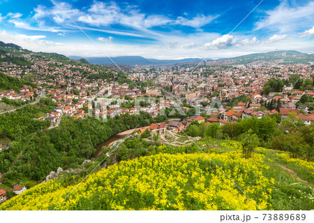 Panoramic view of Sarajevo Panoramic view of Sarajevo 73889689