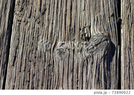 Wood Grain background close up of bridge planks  73890022