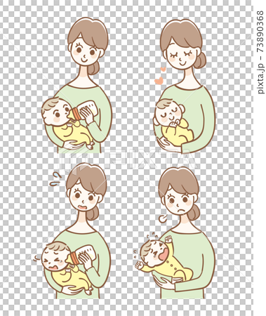 赤ちゃんのお世話セット 73890368
