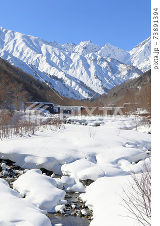 白馬の冬 北アルプス後立山連峰 不帰ノ嶮 白馬の冬 北アルプス後立山連峰 不帰ノ嶮 73891394