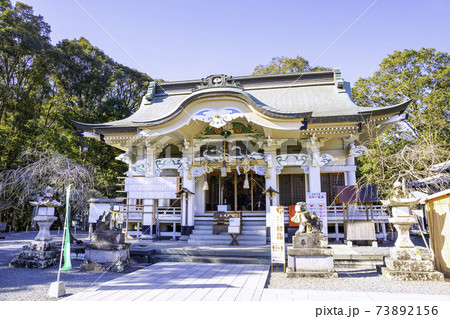 佐賀県のパワースポット　縁結びで有名な武雄神社 73892156