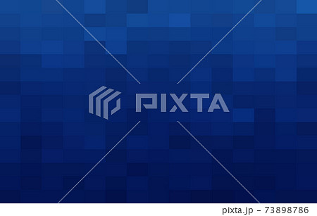 Abstract Dark Blue Grid Mosaic Background, Modern abstract illustration with triangles. Creative Design Polygonal Template mosaic with squares. 73898786
