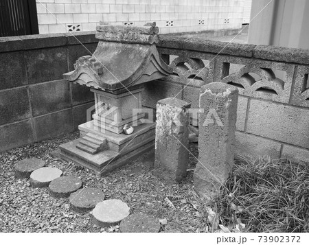 旧中山道・戸田の渡しにある水神様 旧中山道・戸田の渡しにある水神様 73902372