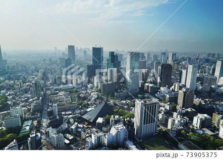 東京タワー展望台からの風景 東京タワー展望台からの風景 73905375