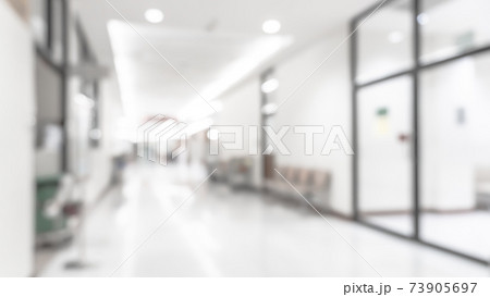 Medical clinic blur background hospital service center in patient ward blurry perspective view of interior white room, lab corridor hallway, lobby or walkway for nursing care healthcare service Medical clinic blur background hospital service center in patient ward blurry perspective view of interior white room, lab corridor hallway, lobby or walkway for nursing care healthcare service 73905697