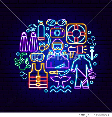 Diving Neon Concept 73906094