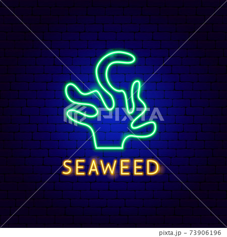 Seaweed Neon Label Seaweed Neon Label 73906196