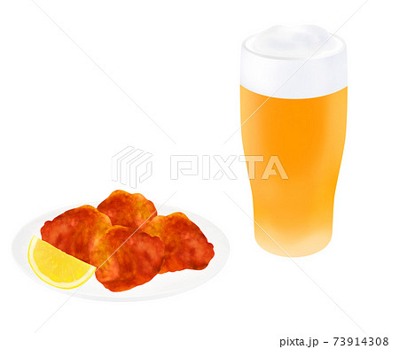からあげ ビール 73914308
