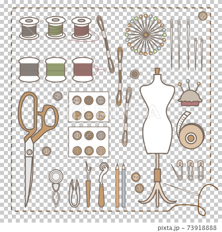 ソーイングセット ナチュラルカラー ソーイングセット ナチュラルカラー 73918888