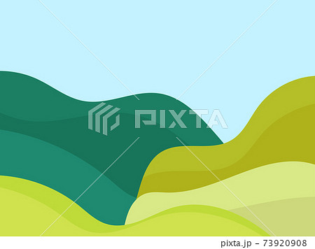 Natural landscape in a minimalistic style. Plains and mountains, fields and meadows. Typographic boho decor for prints, posters and interior design. Mid Century modern decor. Vector illustration Natural landscape in a minimalistic style. Plains and mountains, fields and meadows. Typographic boho decor for prints, posters and interior design. Mid Century modern decor. Vector illustration 73920908