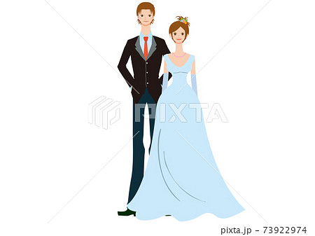 新郎 新婦 新郎 新婦 73922974