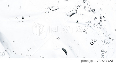 Transparent gel on a white background. 73923328