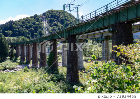 毛渡沢橋梁　新潟県湯沢町 73924458