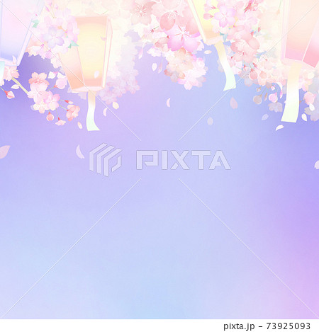 桜の背景 - 複数のバリエーションがあります 桜の背景 - 複数のバリエーションがあります 73925093