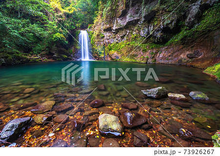 轟の滝　長崎県諫早市高来町 73926267