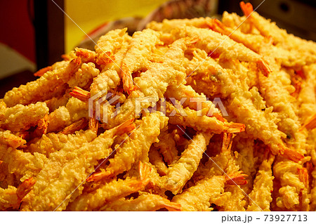 市場 エビフライ 揚げ 73927713