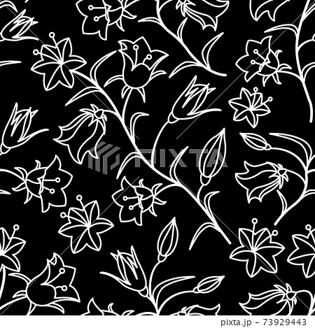 A seamless pattern with the colors of bells. Vector illustration 73929443