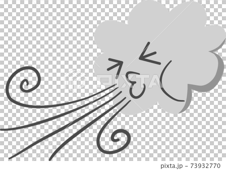 春季引起最大風的雲 73932770