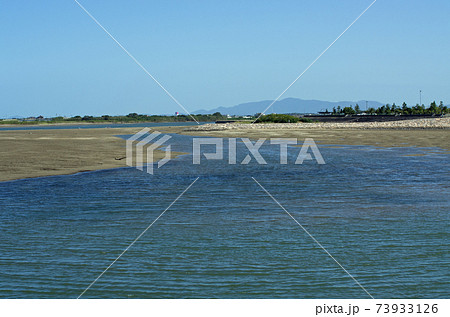 松阪市櫛田川河口の景色 73933126