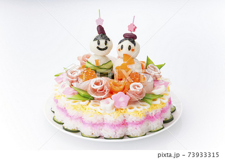 ひなまつり　デコバラちらし寿司 73933315