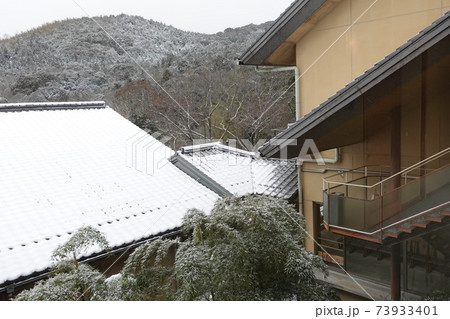 寒波襲来 美祢市湯ノ口温泉 冬の天宿の杜「桂月」-2℃ 寒波襲来 美祢市湯ノ口温泉 冬の天宿の杜「桂月」-2℃ 73933401