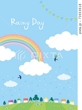 素材-rainy day3-1 73933618