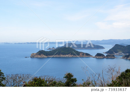 番所山から十九島・黒島を望む 73933637