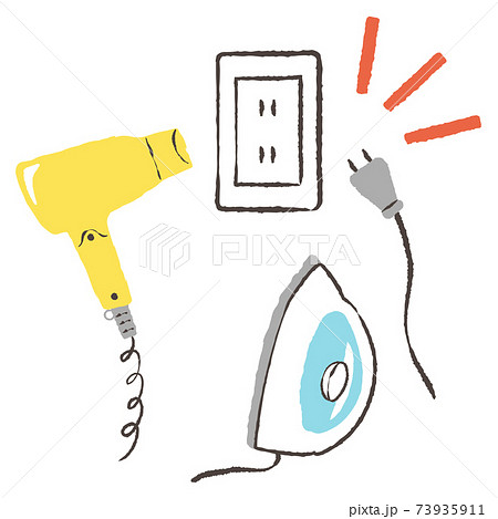 コンセントを外す 73935911