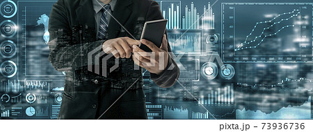 Advanced communication and global internet network connection in smart city 73936736