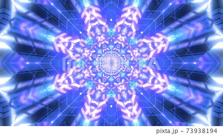 Abstract glowing space galaxy 3d illlustration wallpaper background 73938194