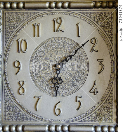 vintage clock ornamental dial 73941374