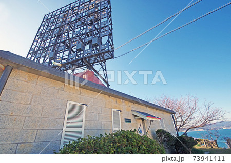 国指定重要文化財北九州市の部埼灯台潮流信号機と旧官舎 国指定重要文化財北九州市の部埼灯台潮流信号機と旧官舎 73941411