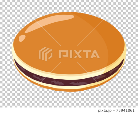 銅鑼燒矢量圖日本糖果 73941861