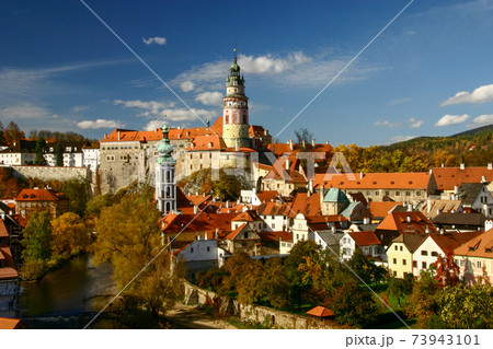 チェコの世界遺産チェスキークルムロフ 73943101