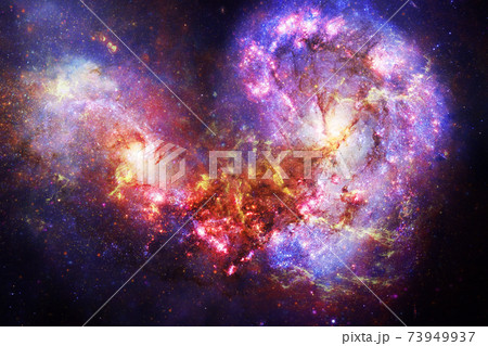 Outer space nebula, stars and galaxy. Elements of this image furnished by NASA Outer space nebula, stars and galaxy. Elements of this image furnished by NASA 73949937
