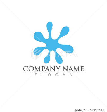 Splash water vector logo image 73953417