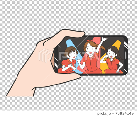 スマホ 横画面 ゲーム アイドル系 スマホ 横画面 ゲーム アイドル系 73954149