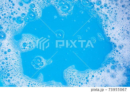 Frame made of detergent foam bubble. 73955067