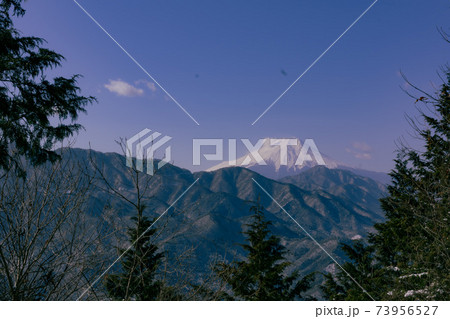 高畑山より望む富士山 73956527