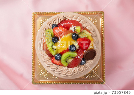 生チョコフルーツケーキ 73957849