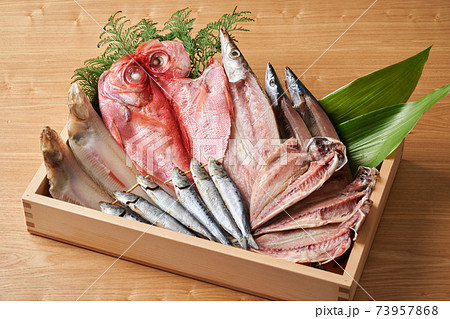 干物盛り合わせ 73957868
