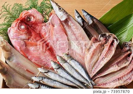 干物盛り合わせ 73957870