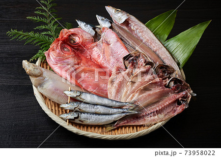 干物盛り合わせ 73958022