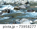 清流透き通った川 73958277