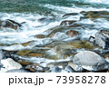 清流透き通った川 73958278