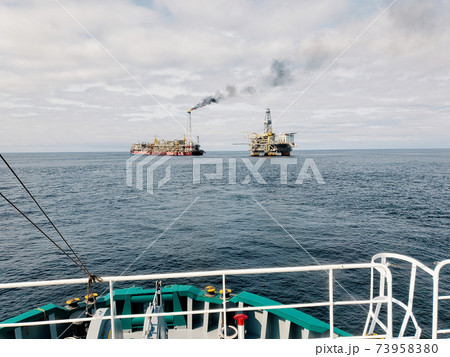 Floating production storage and offloading FPSO vessel, oil and gas indutry 73958380