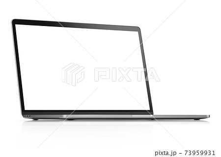 ノートパソコン画像合成用素材（写真） 73959931