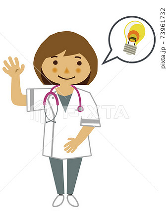 看護師のイラスト 女性のイラスト 医療関係の素材 のイラスト素材