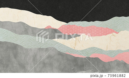 Abstract landscape background in oriental style Abstract landscape background in oriental style 73961882